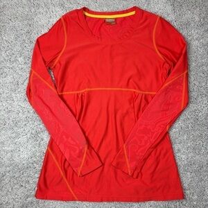 Athleta Shirt Womens Small Long Sleeve Crewneck Compression Activewear Fitness